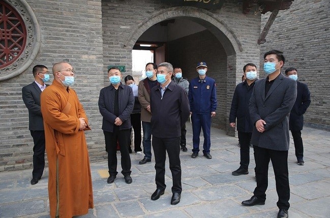 梁园区区长薛天江调研宗教工作